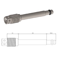 Moto-Master Race-Drilled Front Brake Pad Pin for 2022-2025 Honda CRF250RX