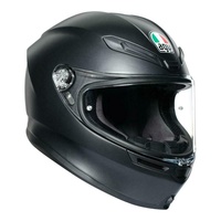 AGV K6 Matte Black Full Face Motorbike Helmet 
