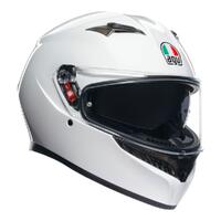 AGV K3 Seta White Full Face Motorbike Helmet