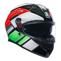 AGV K3 Wing Back Italy Full Face Motorbike Helmet