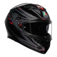 AGV K3 Syth Full Face Motorbike Helmet - Black / Red
