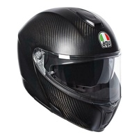 AGV Sportmodular Matte Carbon Fibre Full Face Motorbike Helmet