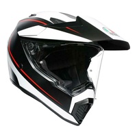 AGV AX9 Pacific Road Matte Black / White / Red MX Offroad Motorbike Helmet