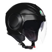 AGV Orbyt Matte Black Motorbike Helmet