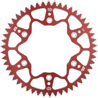Moto-Master 50t Red Alloy Rear Sprocket for 2010-2018 Suzuki RMX450Z