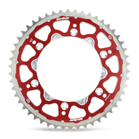 Moto-Master 45t Red Fusion Rear Sprocket for 2004-2005 Husaberg FC550