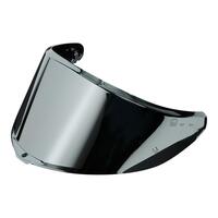 AGV K6 Helmet Visor MPLK Iridium Silver - Scratch Resistant, Pinlock Ready
