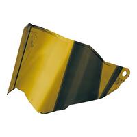 AGV AX9 Helmet Dual 1 Visor - Pinlock Ready Scratch Resistant - Iridium Gold