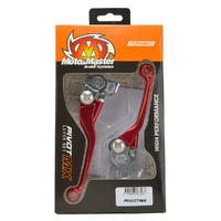 Moto-Master Pivot MX Forged Red Lever Set for 2021-2025 GasGas EC300