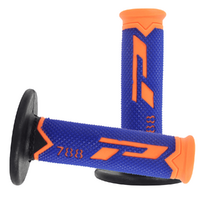 Progrip Blue/Orange Triple Density 788 Extra Slim Grips