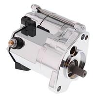 1.7KW Chrome Starter Motor for 1989-1993 Harley Davidson 1340 FXRT Sport Glide Tour