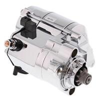 1.4kw 6 Speed Chrome Starter Motor for 2010-2021 Harley Davidson 883N XL Sportster Iron