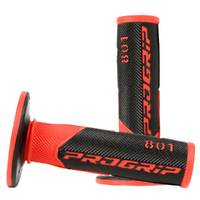 Progrip Red Dual Density 801 Half Waffle Grip