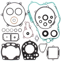 Vertex Complete Gasket Kit & Oil Seals for 1990-1991 Kawasaki KX125