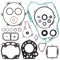 Vertex Complete Gasket Set with Oil Seals for 1990-1991 Kawasaki KX125