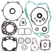 Vertex Complete Gasket Kit & Oil Seals for 1988 Kawasaki KX125