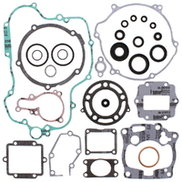 Vertex Complete Gasket Set with Oil Seals for 2001-2002 Kawasaki KX125
