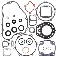 Vertex Complete Gasket Set with Oil Seals for 1995-2006 Kawasaki KDX200