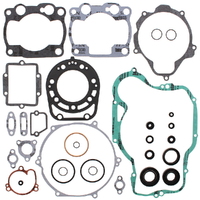Vertex Complete Gasket Kit & Oil Seals for 1992 Kawasaki KX250
