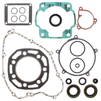 Vertex Complete Gasket Kit & Oil Seals for 1985 Kawasaki KX500