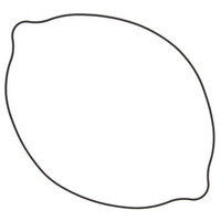 Outer Clutch Cover Gasket for 1990-1995 Suzuki RM250