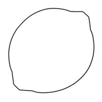 Outer Clutch Cover Gasket for 2016-2025 Yamaha YZ250X