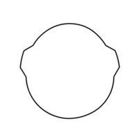 Outer Clutch Cover Gasket for 2018-2025 Husqvarna TC65
