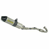 Arrow Titanium Full-System Competition Carbon Exhaust for 2011-2012 Honda CRF250R