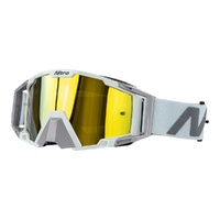 Nitro NV-100 MX Goggles - White/Silver