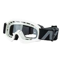 Nitro NV-50 Youth Kids Motorbike MX Goggles - White