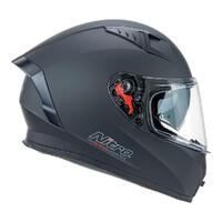 Nitro N501 DVS Matte Black Motorbike Helmet