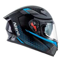 Nitro N501 DVS Black/BlueMotorbike Helmet