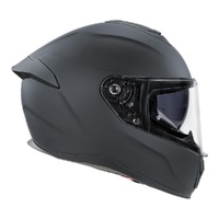 Nitro N915 Fiberglass Composite Full-Face Motorbike Helmet - Satin Black 
