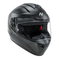 Nitro N700 Full Face Motorbike Helmet - Satin Black