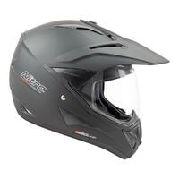 Nitro MX730 Enduro/Adventure Satin Black Motorbike Helmet