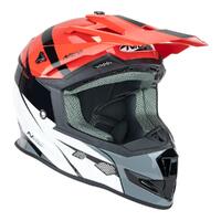 Nitro MX700 Recoil Red/Black/White Motorbike Helmet