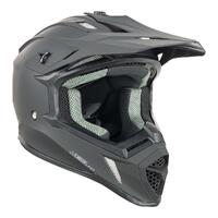 Nitro MX760 Satin Black Motorbike Helmet