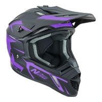 Nitro MX760 MX Helmet - Purple / Black