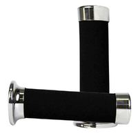 Progrip Black Single Density (22-25mm) 860 Cruiser Grips