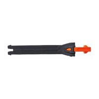 TCX SP Boots Toothed Band Aluminium Pull 15cm Black/Fluro Orange