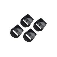 TCX SP Comp Evo / Evo 2 Pack of 4 Strap Receivers - Black