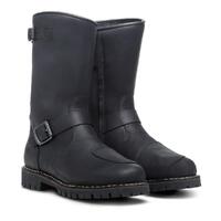 TCX Fuel Waterproof Vintage All Weather Motorbike Boots, Black