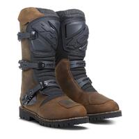 TCX Drifter Waterproof Enduro Adventure All Weather Motorbike Boots - Brown