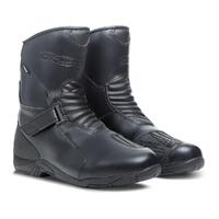TCX Hub Mens Waterproof Motorcycle Boots - Black