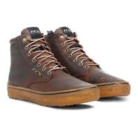 TCX Dartwood Leather Motorbike Touring Road Boots - Brown