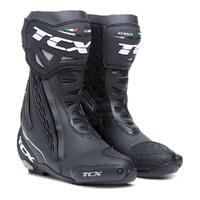 TCX RT-Race Mens Motorbike Racing Boots - Black 