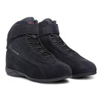 TCX Lady Sport Microfibre Suede Womens Black Motorcycle Boots