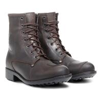 TCX Lady Blend Leather Waterproof Brown Womens Motorcycle Boots