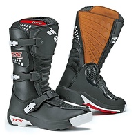 TCX Comp Kids Black Youth Motorcycle Motocross MX Boots