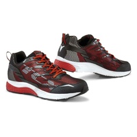 TCX Paddock Mens Motorbike Sneakers - Red / Black